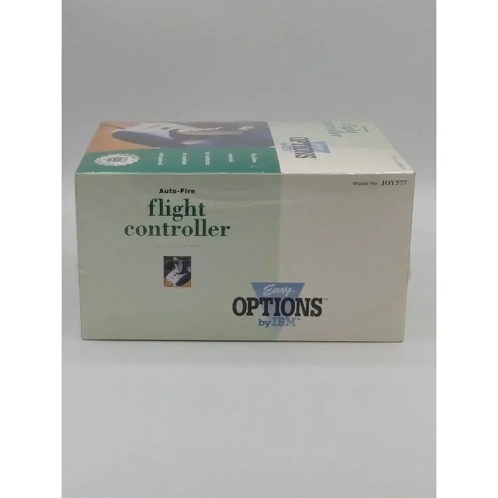 Vintage 1993 IBM Easy Options Auto-Fire Flight Controller JOY577 Rare New/Sealed